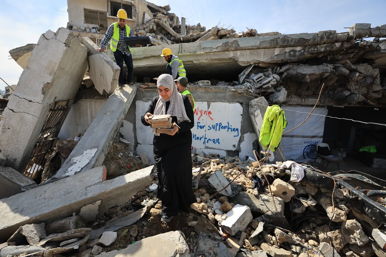 Gaza volunteers salvage priceless manuscripts from war-damaged Great Omari Mosque