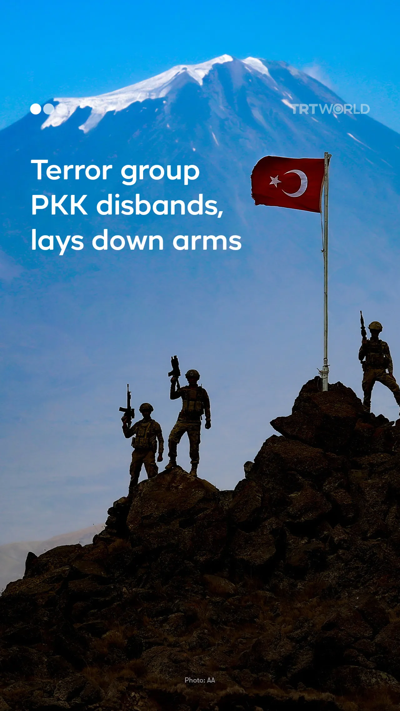 PKK lays down arms